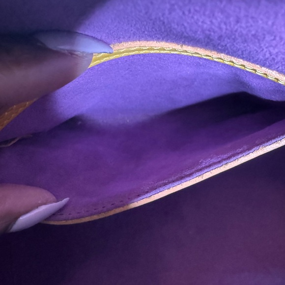 SOLD LV Alma Yellow Epi Leather Handbag - Picture 14 of 17